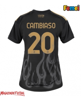 Juventus Andrea Cambiaso #20 Tricou Fotbal Replică 2026-27 Femei Treilea